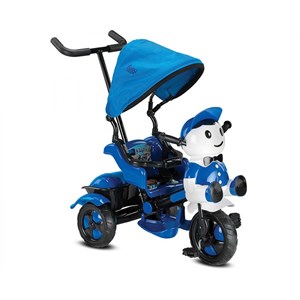 Babyhope 125 Yupi Panda 3 Tekerlekli Bisiklet Mavi